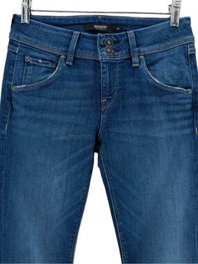 Hudson Jeans Beth Baby Boot Women's Dark Blue Skinny Jeans